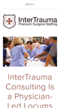 Mobile Screenshot of intertrauma.com